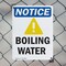 Signmission Boiling Water, 7 in W x Rectangle, Plastic OS-2PACK-NS-P-710-V-10377 - alternate 7